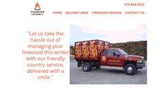 Desktop Screenshot of firewoodfriendly.net